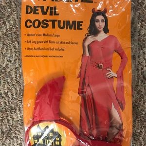 Devil costume women’s size med/large